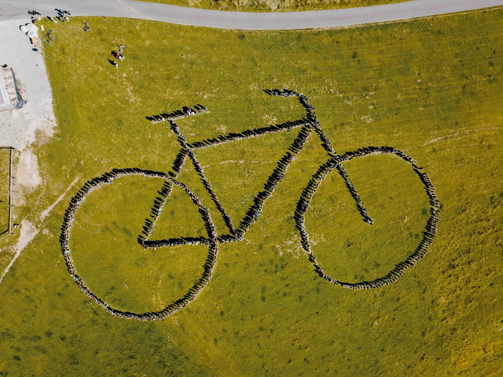 My Bike Day 2025 Menschenvelo Weltrekord